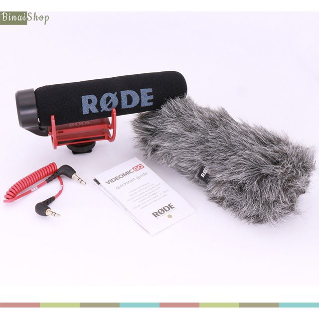 Rode VideoMic GO - Micro Shotgun Cho Máy Ảnh, Máy Quay