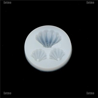 (Eetmo) 1Pc Shell Shape Silicone Mould Diy Craft Jewelry Making Mold Epoxy Resin Molds