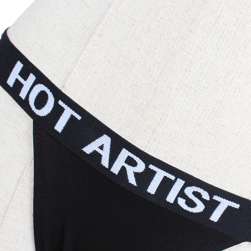 Set 2 món đồ lót thể thao GJCUTE in chữ quyến rũ thời trang cho nữ