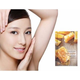 Mặt nạ sữa ong chúa - real nature royal jelly mask shee