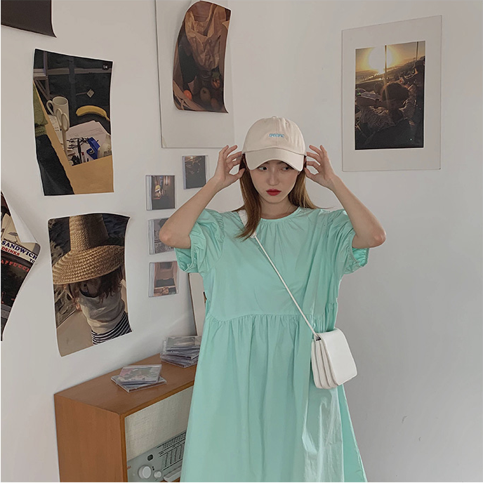 Đầm Nữ Kiểu Dáng Thời Trang Phong Cách Hàn Quốc đầm bầu váy nữ váy bé gái váy dài chân váy dài váy nữ chân váy dài