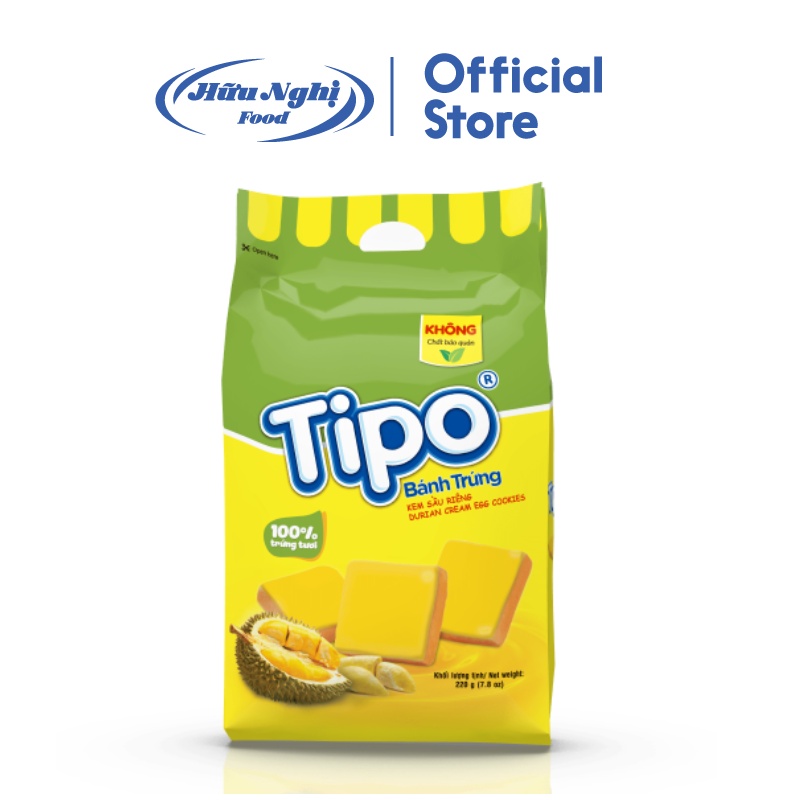 Bánh TIPO Kem Sầu Riêng 220G