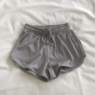 Quần Short Thể Thao Lưng Cao Plus Size Cho Nữ