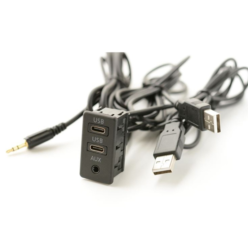 Dây Cáp Nối Dài Bảng Điều Khiển Nguồn Xe Hơi / Tàu Thuyền Giao Diện Aux Loại C