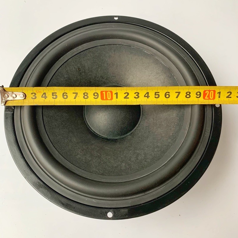 LOA BASS 20CM VIỀN CAO SU COIL 25.5MM NAM CHÂM 100MM