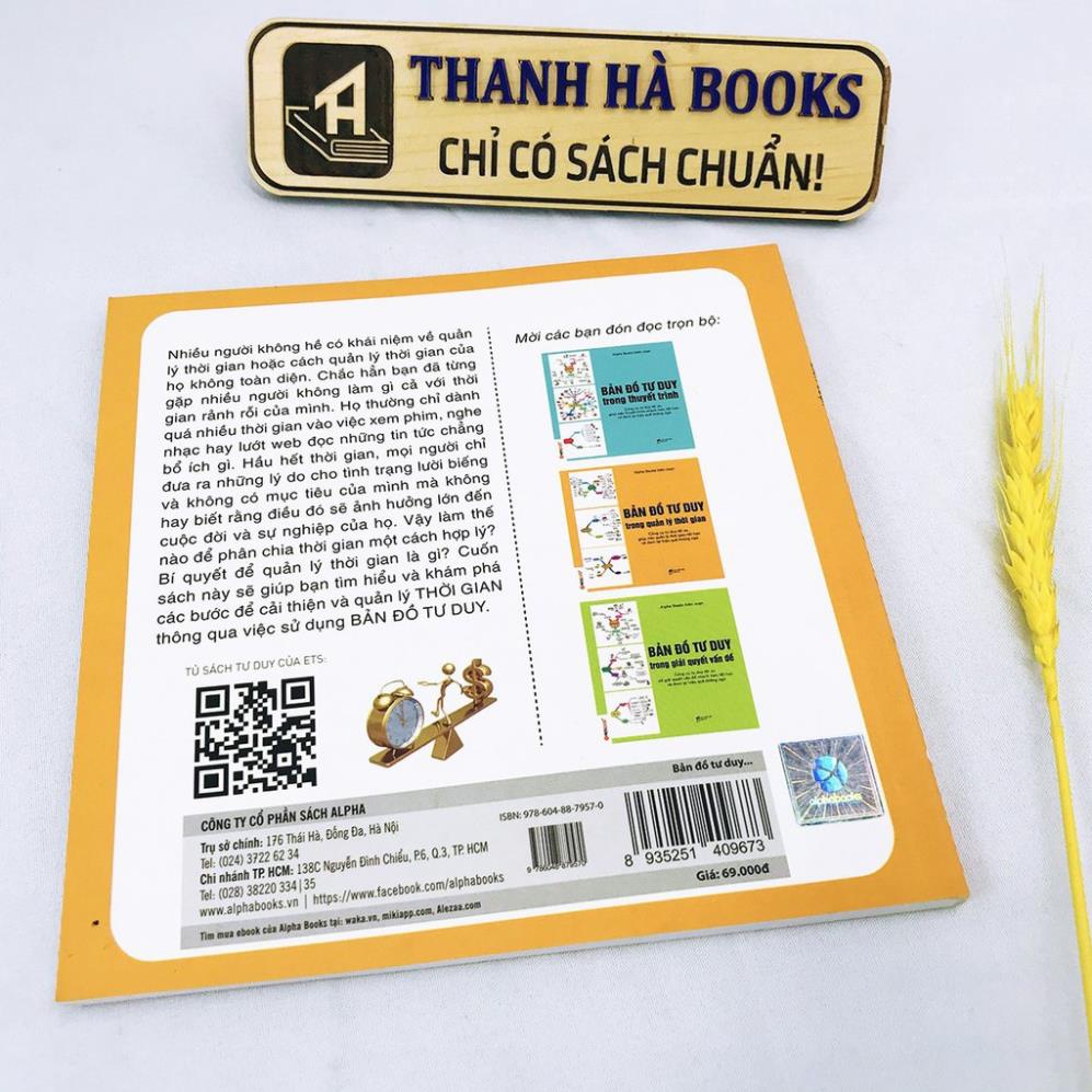 Sách - Bản Đồ Tư Duy Trong Quản Lý Thời Gian [AlphaBooks]