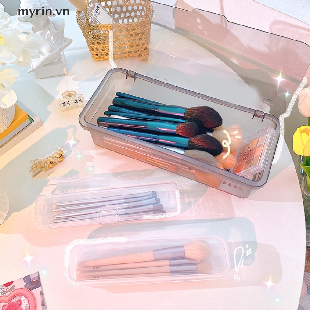 Hộp Đựng Cọ Trang Điểm Hình Trứng Có Nắp Đậy Chống Bụi