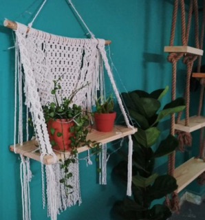 ☘️Gỗ tấm cắt sẵn làm kệ macrame☘️