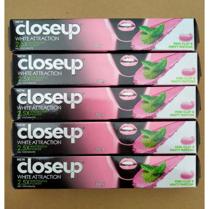 Kem đánh răng closeup bạc hà / closeup muối biển & chanh / closeup vị dừa & than hoạt tính 30 gr - Hàng tặng