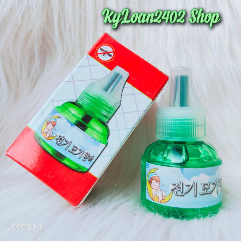 Tinh dầu đuổi muỗi Hàn Quốc không mùi ko khói ăn toàn cho bé
