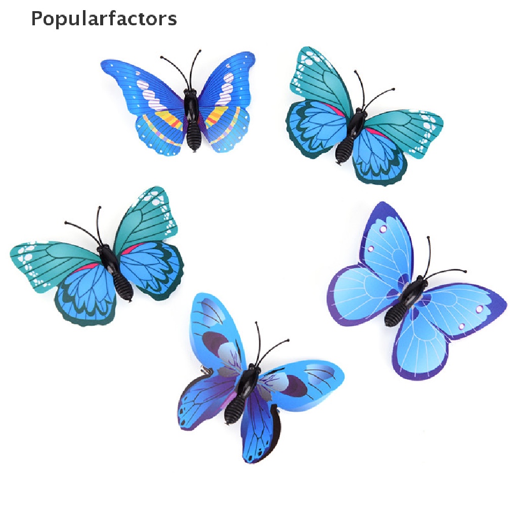 Bộ 5 Kẹp Tóc Hình Bướm Dễ Thương