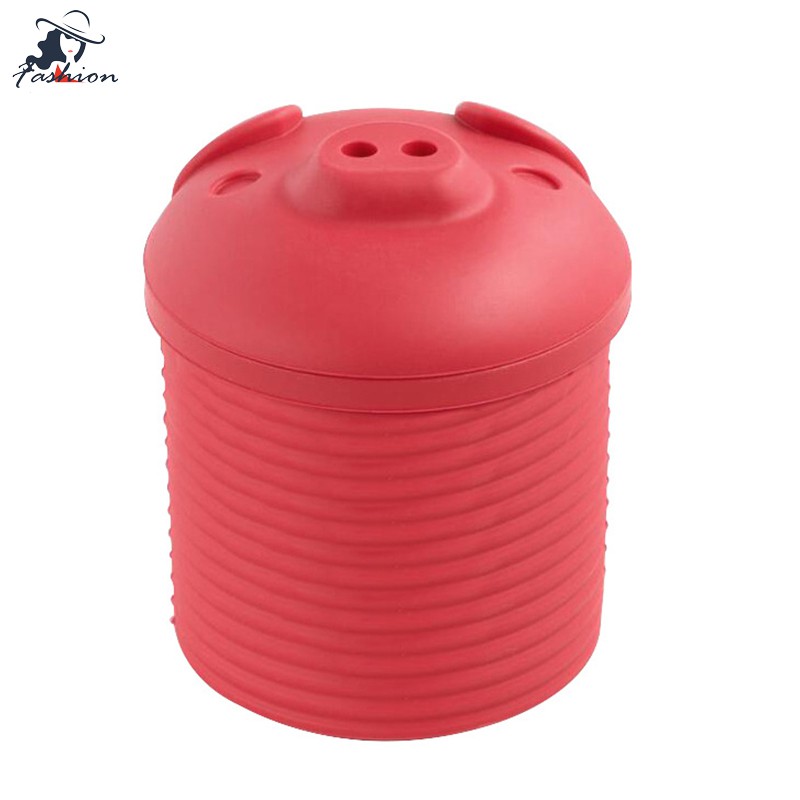 Hộp Silicone Đựng Dầu Hình Heo Con