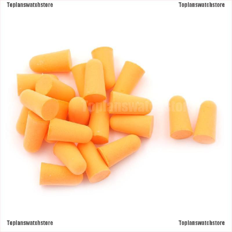 Set 20 Nút Bịt Tai Bằng PU Chống Ồn Tiện Dụng Khi Học Tập