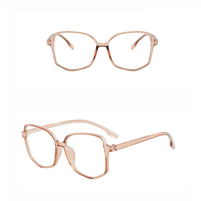 Kính Chống Ánh Sáng Xanh Hình Đa Giác Thời Trang Cho Nam Và Nữ