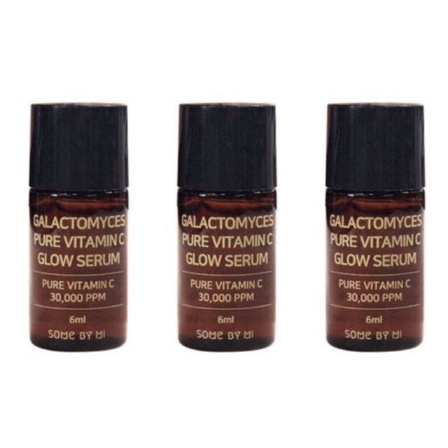 Combo 3 Chai Serum Vitamin C Dưỡng Trắng Some By Mi Galactomyces 6ml