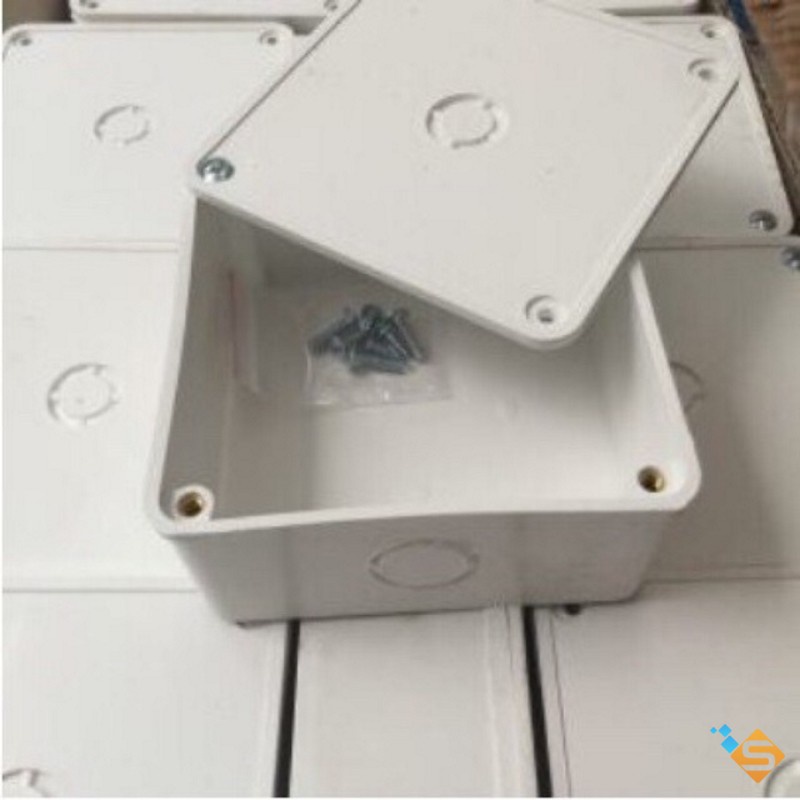 Hộp Kỹ Thuật & Chân Đế Cho Camera Nhựa ABS Chống Nước Kích Thước 11 x 11 x 5cm