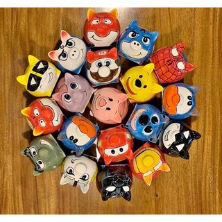 Lợn Đất Tiết Kiệm - Lợn Đất Siêu Nhân, Nhân Vật Hoạt Hình - Gốm Sứ Bát Tràng