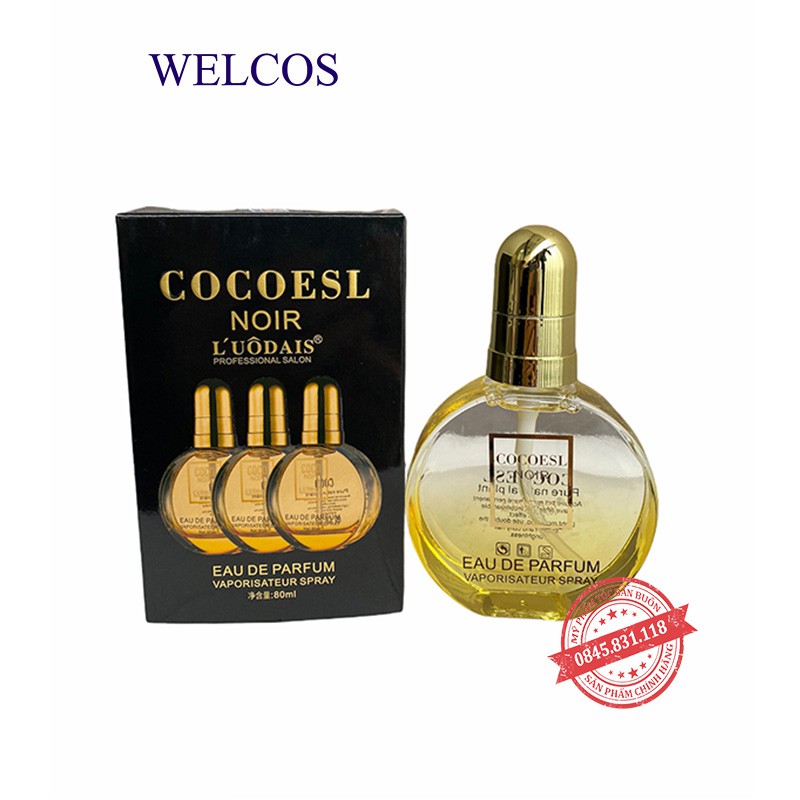 Tinh dầu dưỡng tóc Cocoesl Noir 80ml siêu dưỡng phục hồi tóc khô xơ, giảm gãy rụng | Hàng Chính Hãng CT46