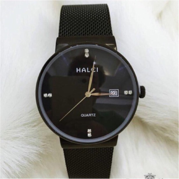 Đồng hồ nam HALEI HL168 V6 dây lưới đẳng cấp sang trọng