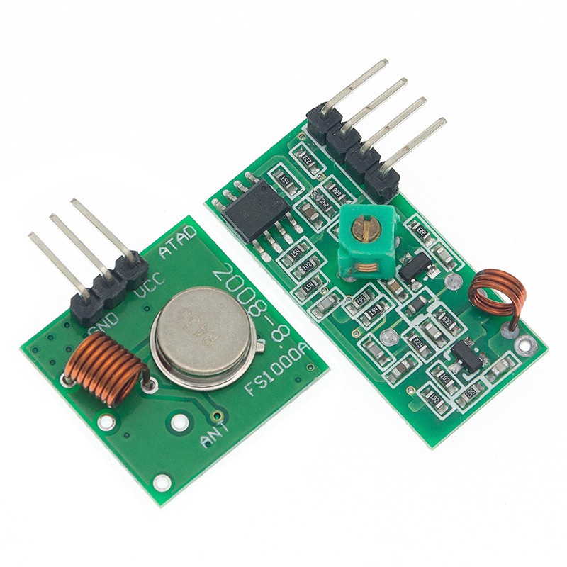 Mô Đun Truyền Và Nhận Tín Hiệu Không Dây 315Mhz 433MHZ RF 5V DC 433MHZ Cho Arduino Raspberry Pi /ARM/MCU WL Diy