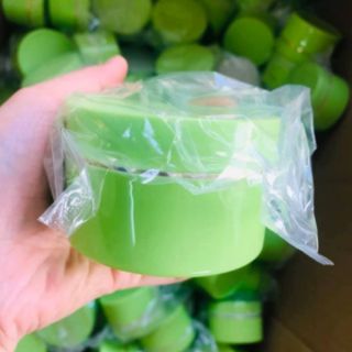 HỦ ĐỰNG KEM BODY 100GR MÀU XANH BƠ.