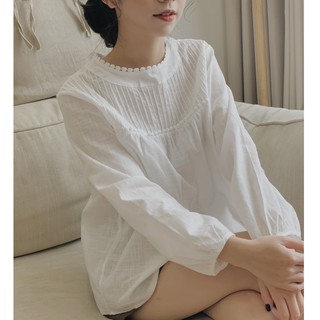 áo sơ mi cổ xếp li sa405 1994closet