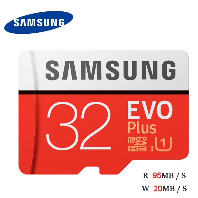 Thẻ Nhớ Samsung Evo Plus Class10 64gb 128gb 256gb Sdxc U3 Micro Sd Tf