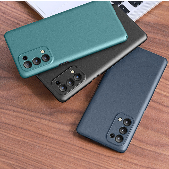 Ốp Điện Thoại Cứng Siêu Mỏng Mặt Nhám Màu Xanh Lá Cho Oppo Reno5 Reno5pro