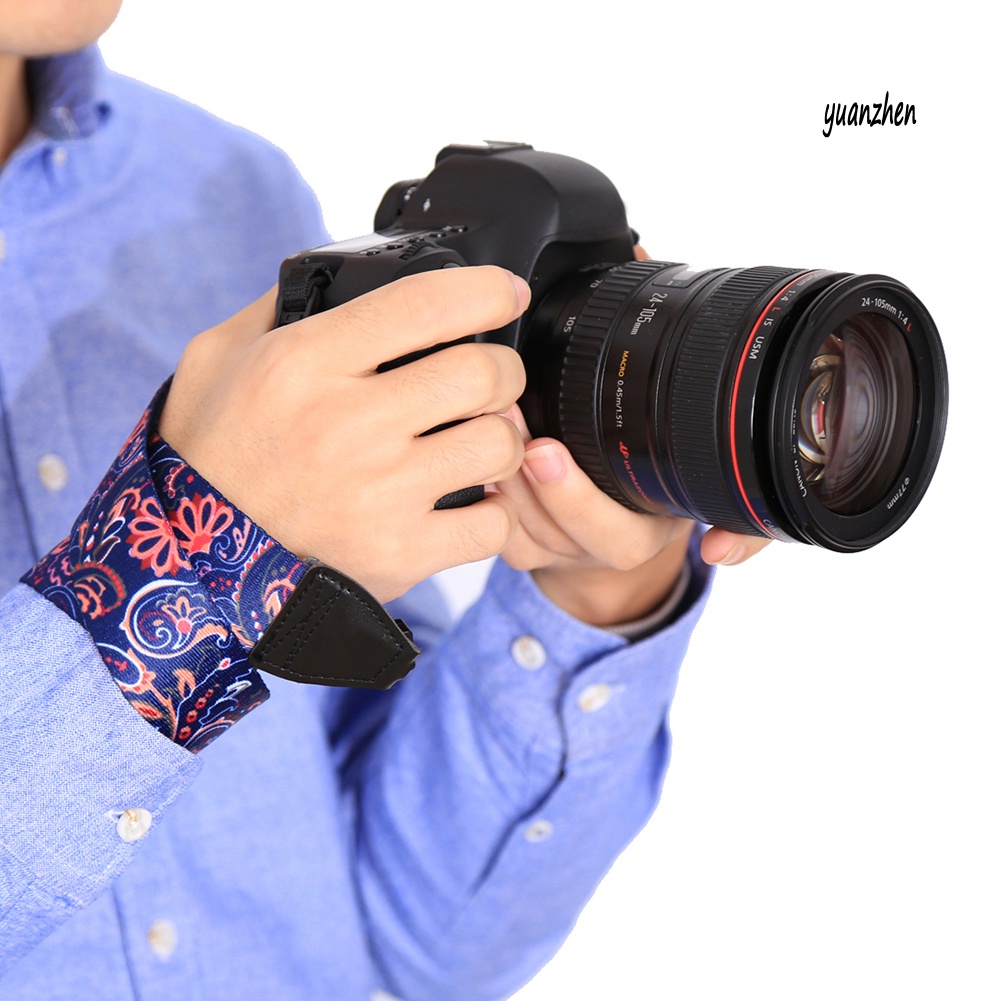 Dây Đeo Cổ Họa Tiết Hoa Retro Cho Máy Ảnh Canon Dslr | BigBuy360 - bigbuy360.vn