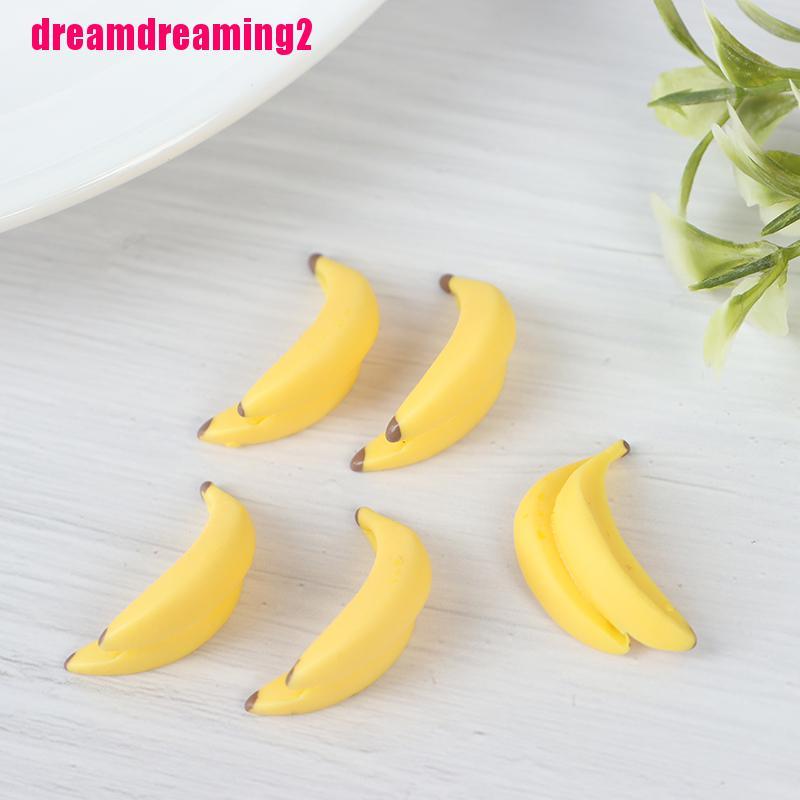 Bộ 10 Quả Chuối Mini Trang Trí Cho Nhà Búp Bê