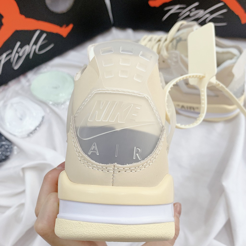 [ Full Box ] Giày Thể Thao JD 4 Ofwwhite Nam Nữ Tặng kèm 3 đôi Dây