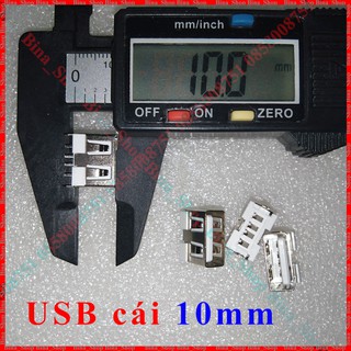Đầu USB 2.0 đực/cái 4pin tự hàn
