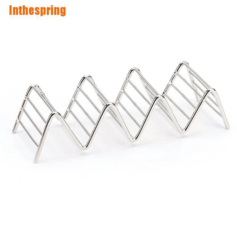 Giá Để Bánh Taco 1-4 Ngăn Bằng Thép Không Gỉ