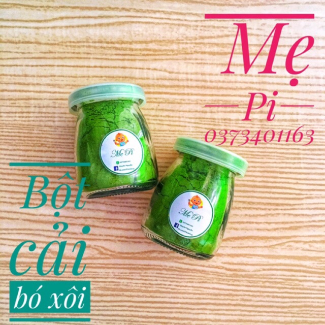 Bột cải bó xôi