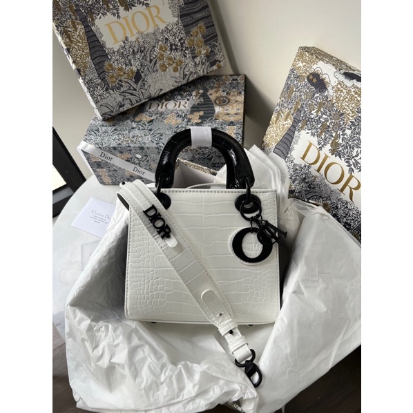 Túi DI O lady vân rắn fullbox