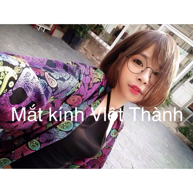 gọng Kính cận Tròn sắt có hộp kính zon tròn xoe kính harry potter kính vintage | BigBuy360 - bigbuy360.vn