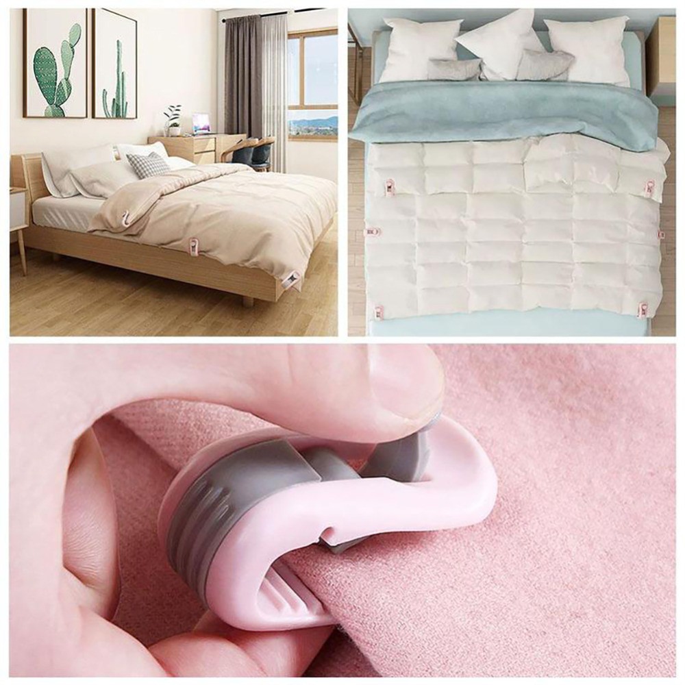 Set 6 Kẹp Cố Định Tấm Trải Giường Chống Trượt