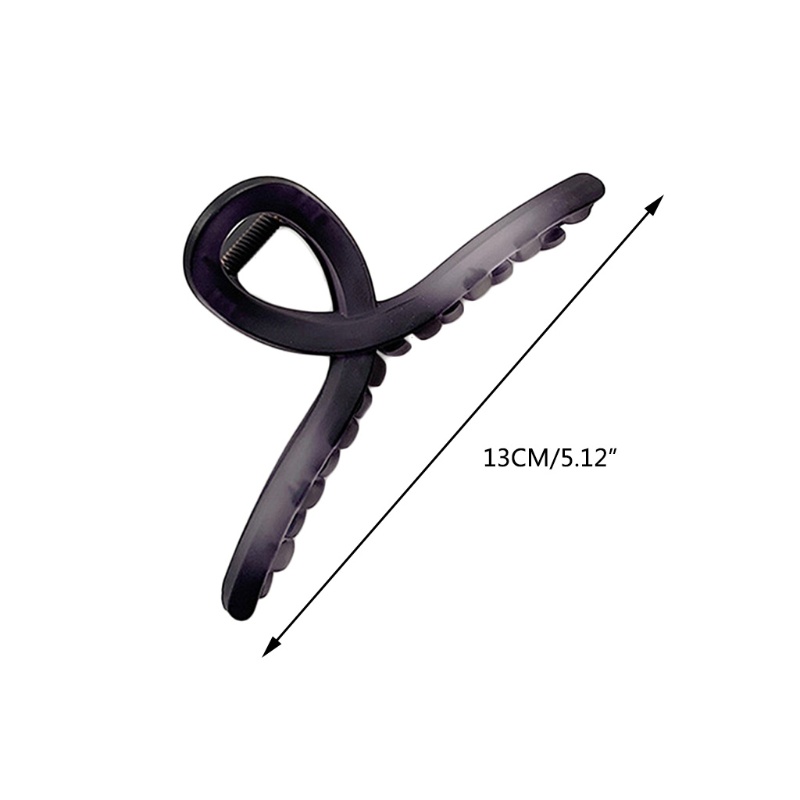 Kẹp Tóc Dạng Móng Vuốt Chống Trượt Màu Sắc Ngọt Ngào Phong Cách Pháp Thời Trang Mùa Hè