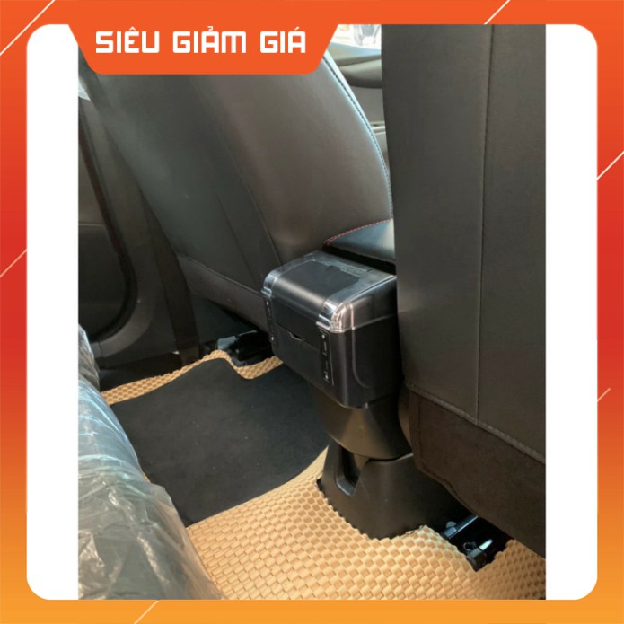 Hộp tỳ tay xe MISUBISHI ATTRAGE - MIRAGE cao cấp tích hợp 7 cổng sạc USB - Bảo hành 12 tháng Hàng Cao Cấp