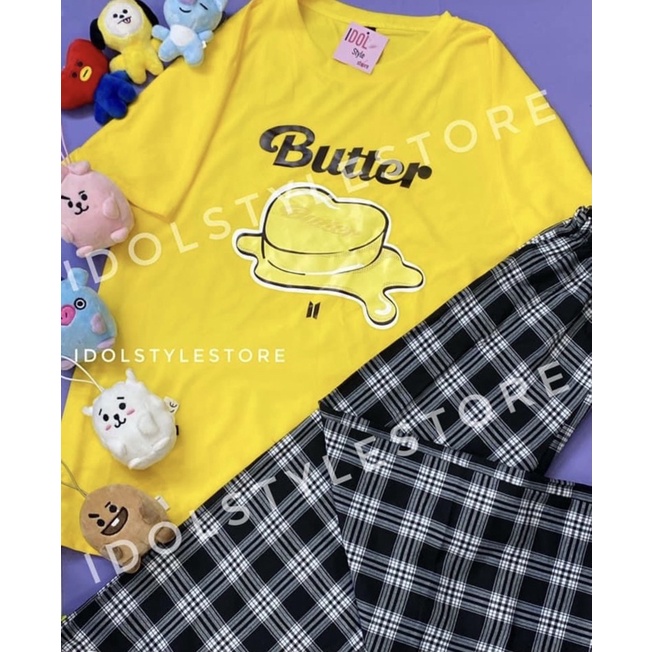 (Quà tặng kèm hình BTS)áo Butter của BTS