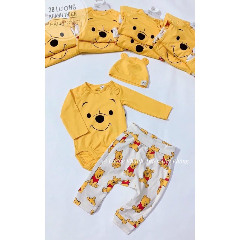 Bộ Gấu Pooh H&M
