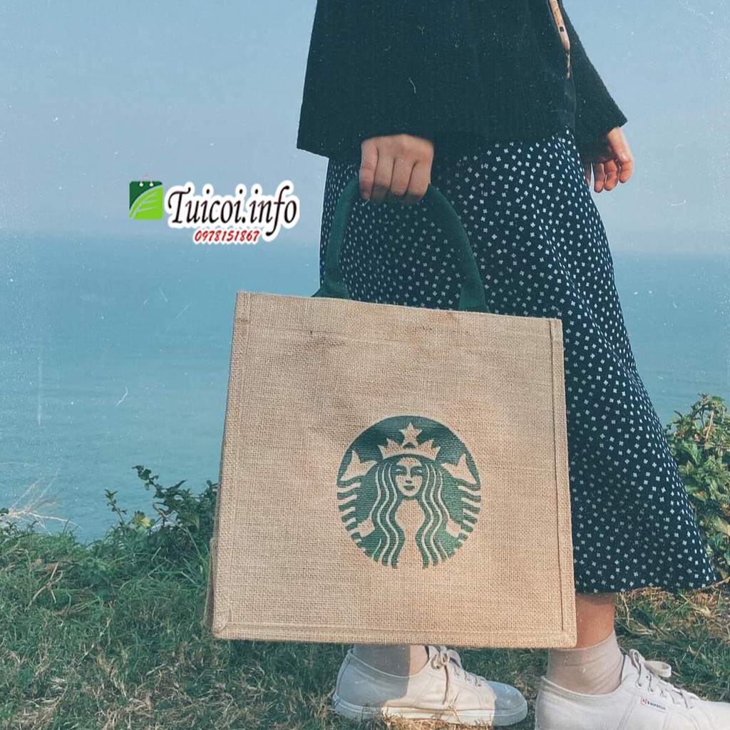 Túi cói starbuck