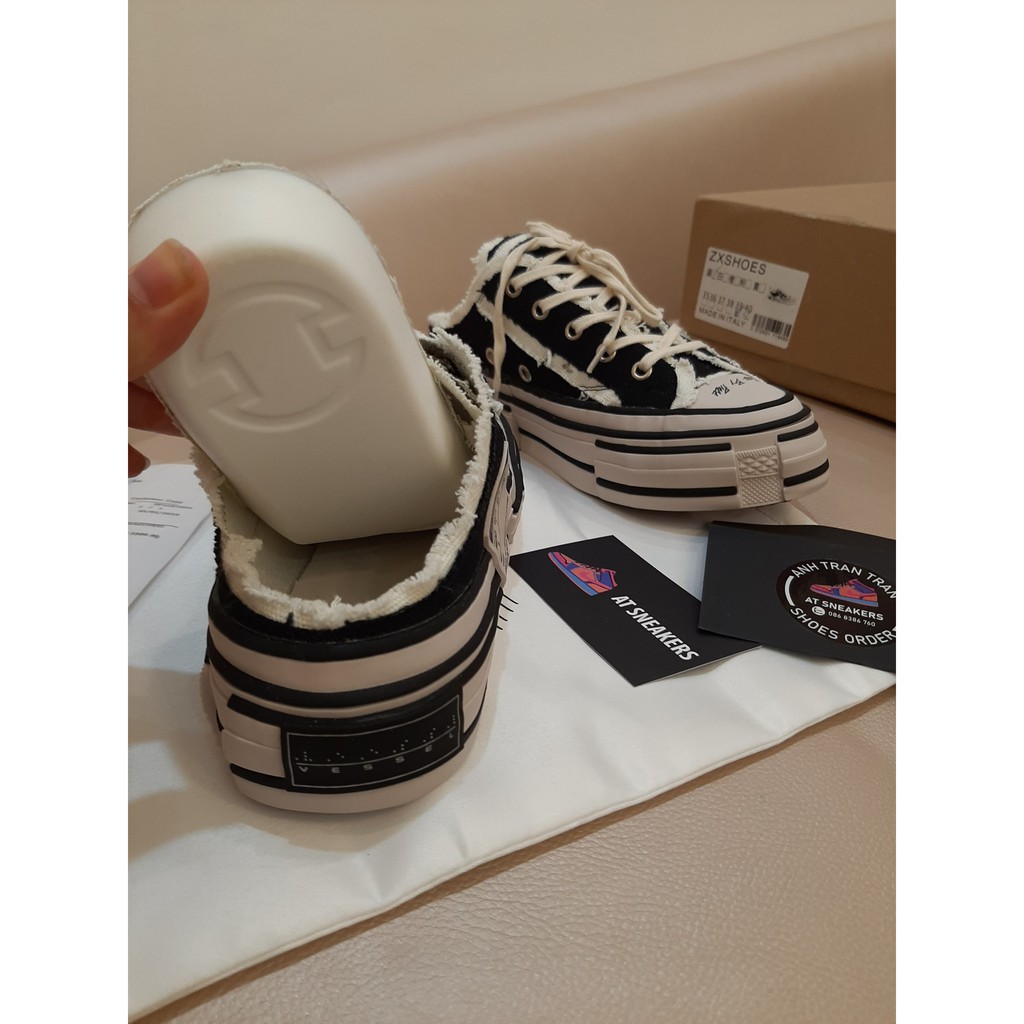 Giày xvessel slip on