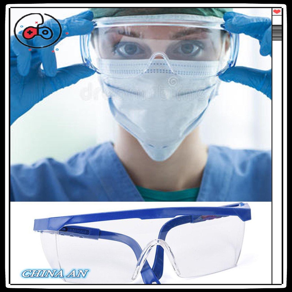 [New]1pcs Plastic Safety Glasses Goggles Protective Anti-Fog Glasses Isolation/1 cái Kính an toàn bằng nhựa Kính bảo vệ Kính chống sương mù cách ly