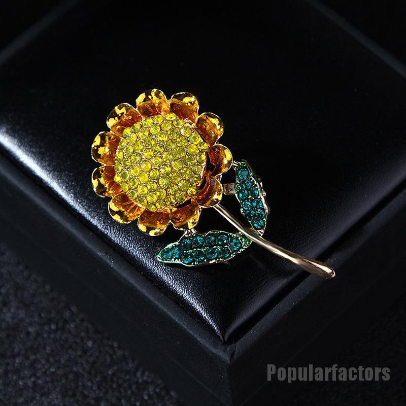 Ghim Cài Áo Hình Hoa Hướng Dương Thời Trang