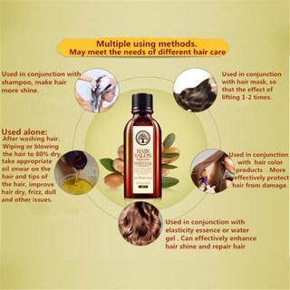 Tinh Dầu Argan Ma-Rốc Chăm Sóc Tóc Đa Năng 60ml