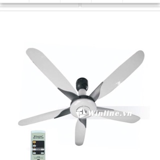 [Freeship toàn quốc từ 50k] Quạt trần 1500 điều khiển từ xa- cánh nhôm