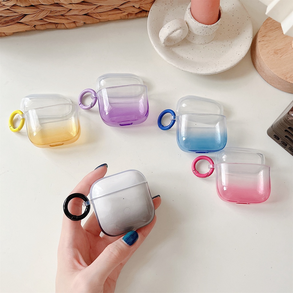 Vỏ Bảo Vệ Hộp Sạc Tai Nghe Không Dây Xiaomi Redmi Buds 4 Buds 3 pro TWS Bằng Silicon TPU Mềm Trong Suốt Chống Sốc