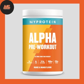 PRE-WORKOUT – MYPROTEIN – ALPHA PRE-WORKOUT – 30 SERVINGS – Tăng sức mạnh tập trung tỉnh táo cực mạnh – Từ ANH