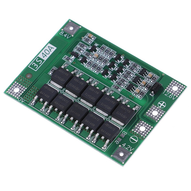 DSVN New upgrade 3s/40a bms 11.1v/12.6v 18650 lithium battery protection board